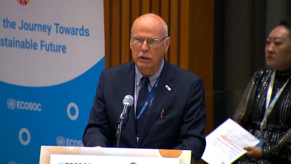 Prof. Grisold delivered an oral statement on “Advancing Brain Health and Neurology to Catalyze Progress of the 2030 Agenda for Sustainable Development,”